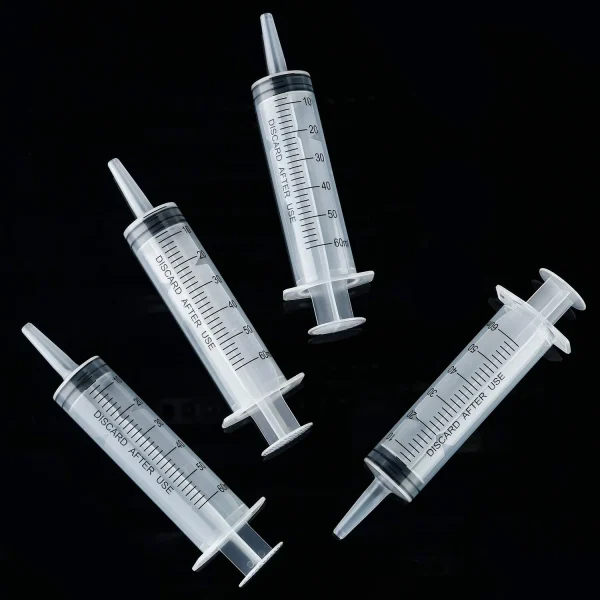 10 Pack 20ml Large Plastic Syringe, Liquid Measuring Syringes Without Needle for Epoxy Resin, Craft, Scientific Labs, Feeding Pets Animals, Oil or Glue Applicator - Image 3