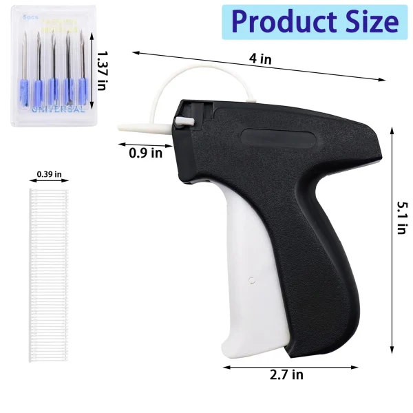 Stitchy Stitch Gun, Micro Mini Stitch Gun for Clothes, Fine Stitch Tagging Gun for Clothing, Clothing Stitch Tagging Gun, Stitchy Quick Clothing Fixer, Mini Stitch Gun for Clothes - Image 4