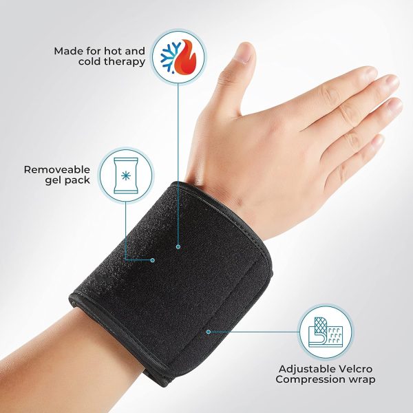 Holytech Cold & Hot Therapy Wrap, Reusable Pack for Pain Relief. Great for Sprains, Muscle Pain, Bruises, Injuries, Etc. (Foot, Arm, Elbow, Ankle). - Image 4