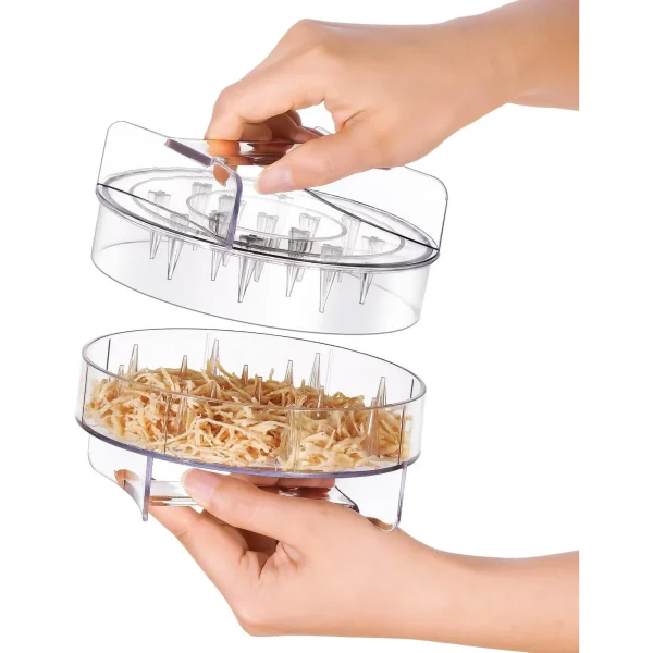 Chicken Shredder - Clear Chicken Shredder Tool Twist, Meat Shredder Tool Twist, Chicken Breast Food Shredded Tool Twist Grinder Machine for Dog and Cat Food Meal Prep