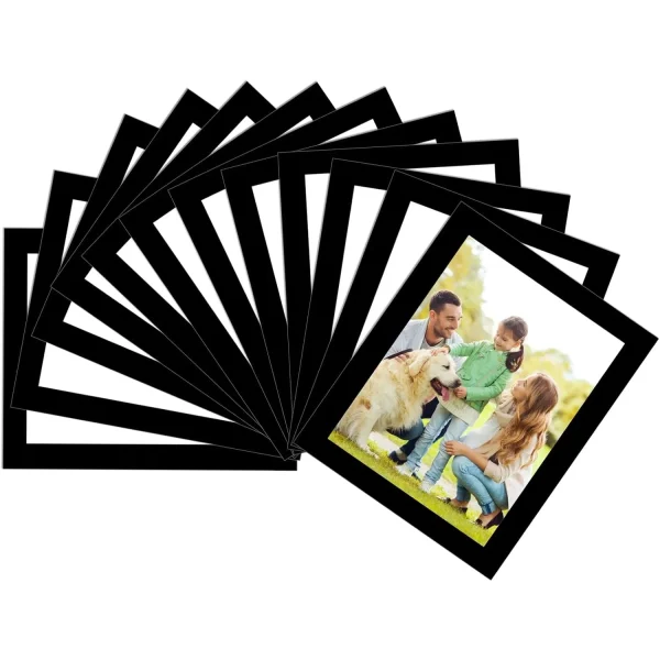 Magnetic Picture Frames with Black Border(2.5"X3.5",12 Pack),Mini Wallet Size Magnet Photo Sleeves Pockets/Holder,Decorations for Home/Office/School/Classroom/Party