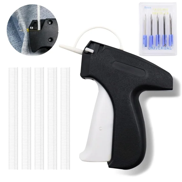 Stitchy Stitch Gun, Micro Mini Stitch Gun for Clothes, Fine Stitch Tagging Gun for Clothing, Clothing Stitch Tagging Gun, Stitchy Quick Clothing Fixer, Mini Stitch Gun for Clothes